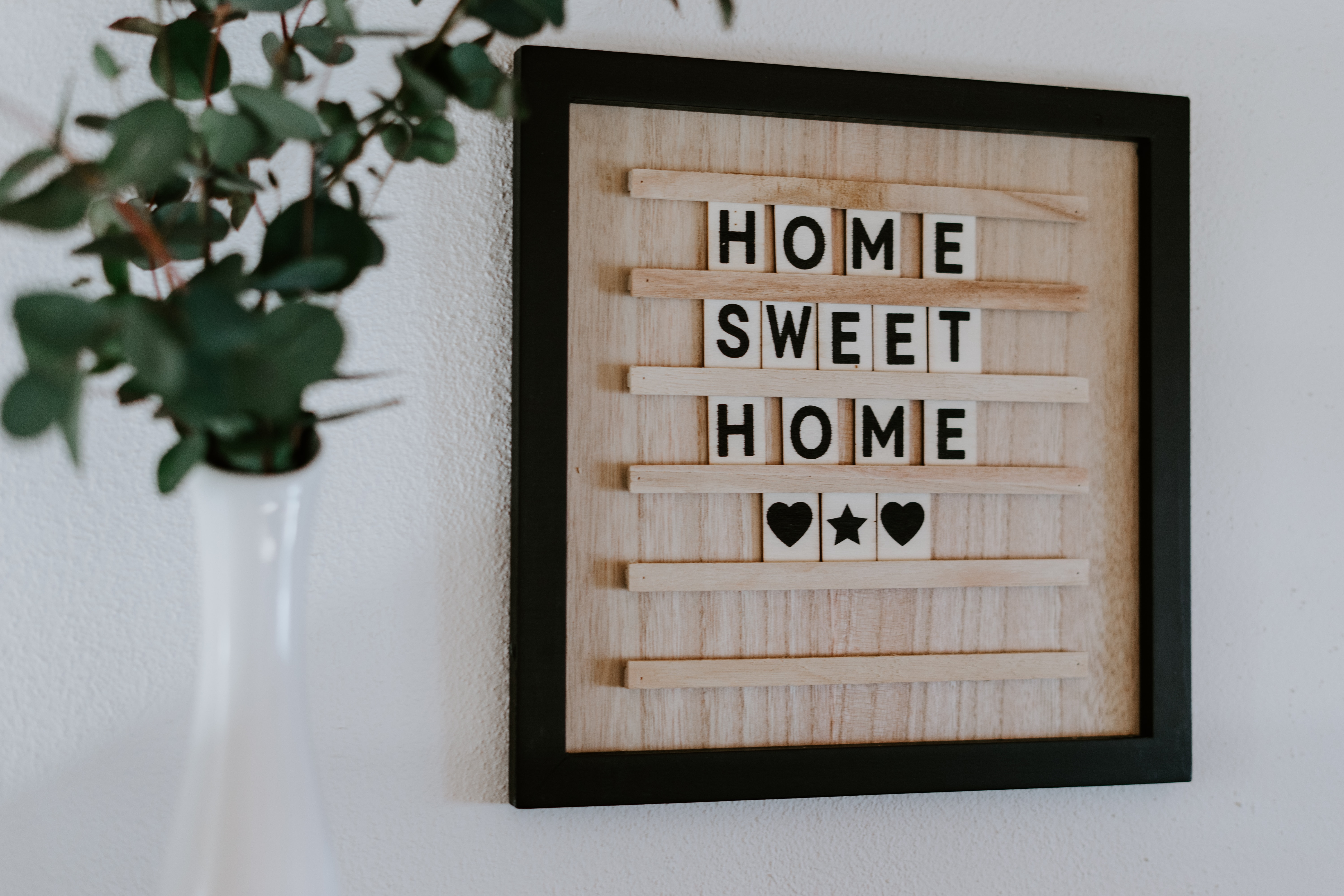 Home sweet home frame - foreclosure refinance
